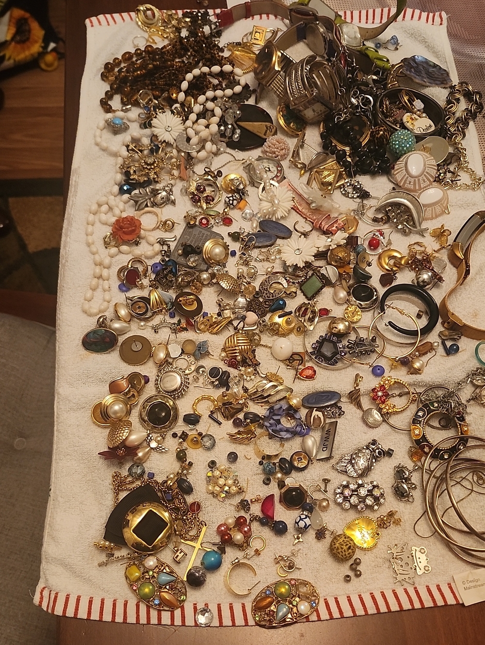 Mixed Gold-Tone and Multi-Color Women's Jewelry Assortment